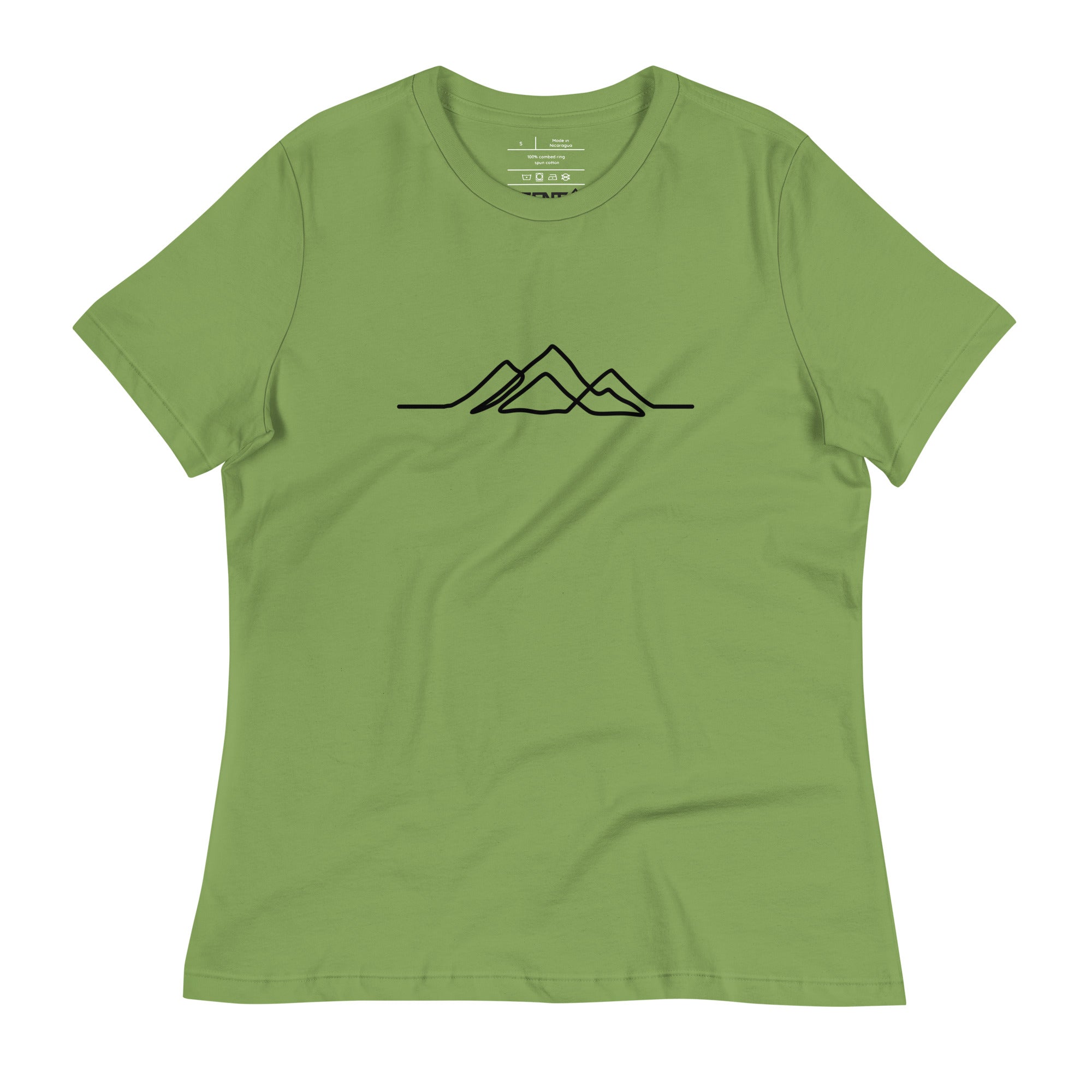 Women's Single Line Mountain Relaxed Tee